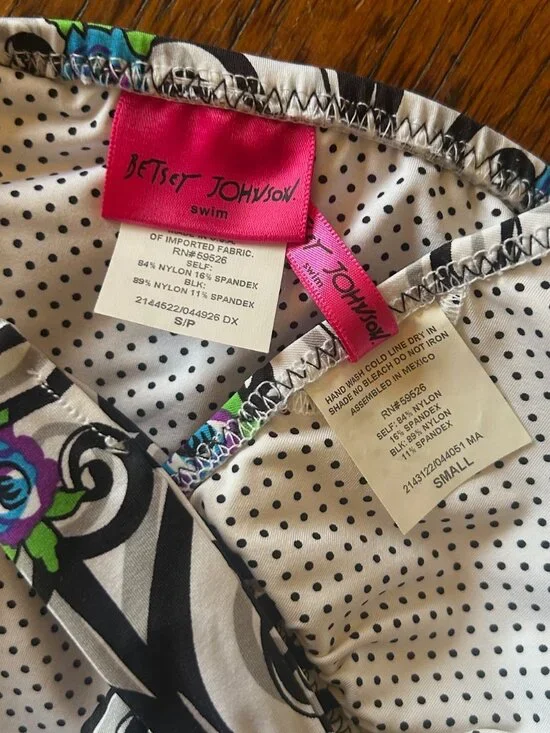 Vintage Betsey Johnson Skirted Bikini Set - Picture 8 of 8